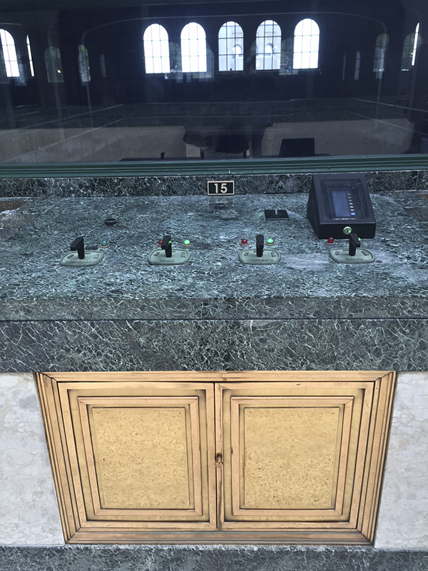 RC Harris water treatment plant cabinet.