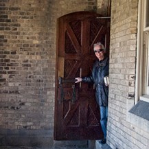 Robert Fisher open door.