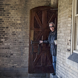 Robert Fisher open door.