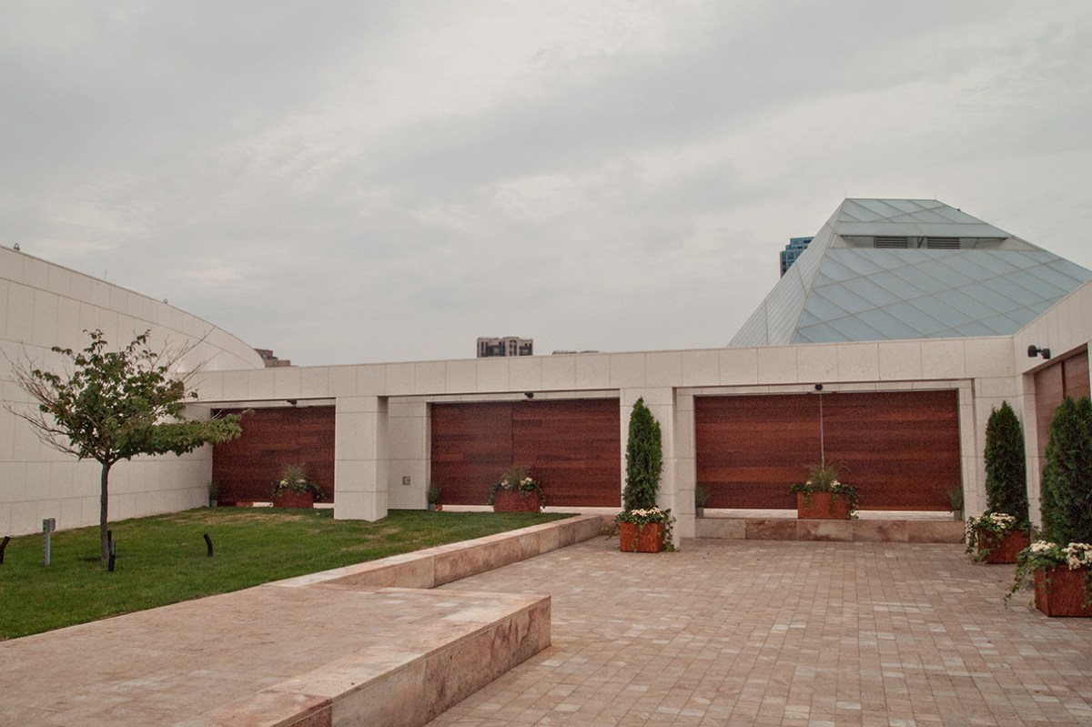 Ismaeli Centre terrace.