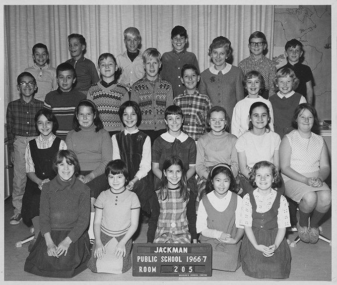 Class photo 1966-67.