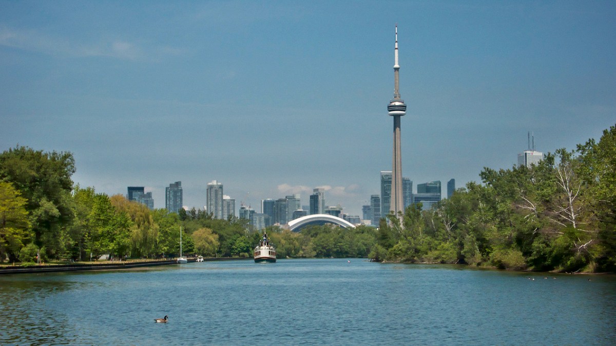 Toronto as seen from the Island.