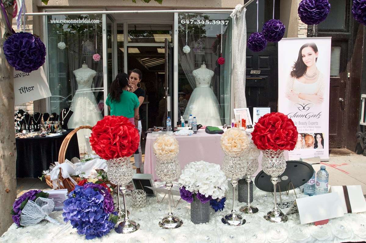 Bridal shop on St. Clair W.
