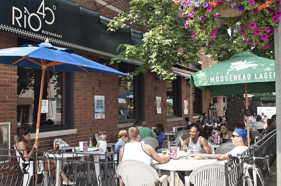 Rio 40 cafe on St. Clair W.