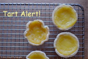 Lemon tarts.