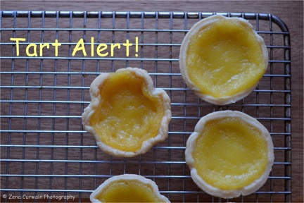 Lemon tarts.