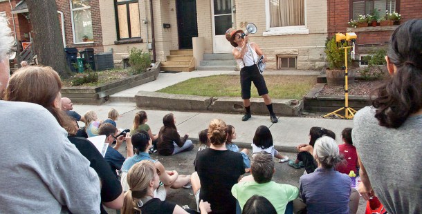 Tour guide for Porch View Dances.