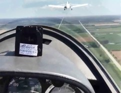 Gliding over Ontario.