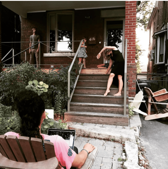 Peqinorda dance rehearsal.