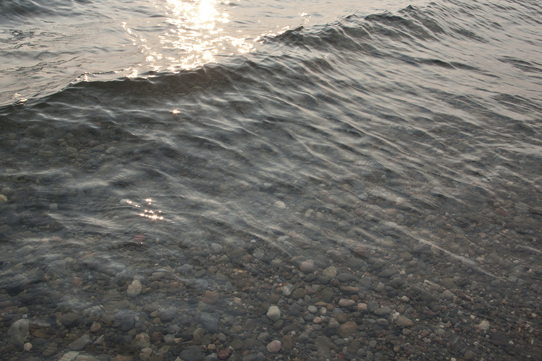 Shallows at Hanlan's beach.