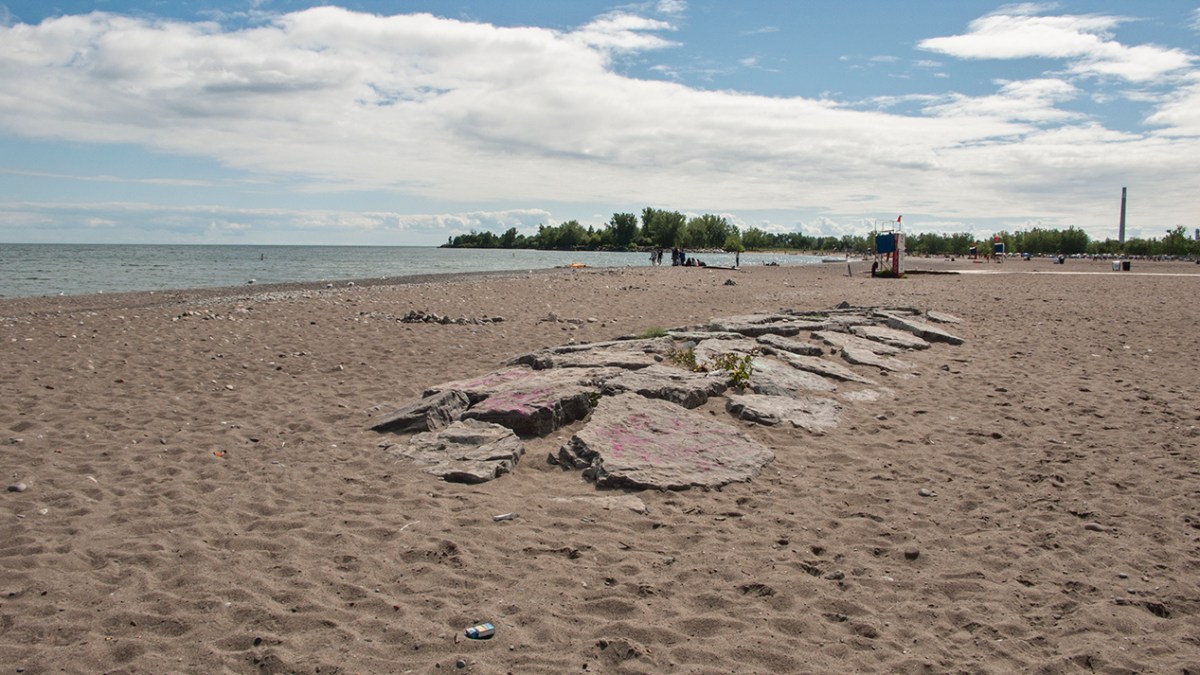 Woodbine beach.