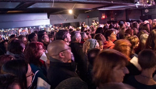 Packed in at Clinton's