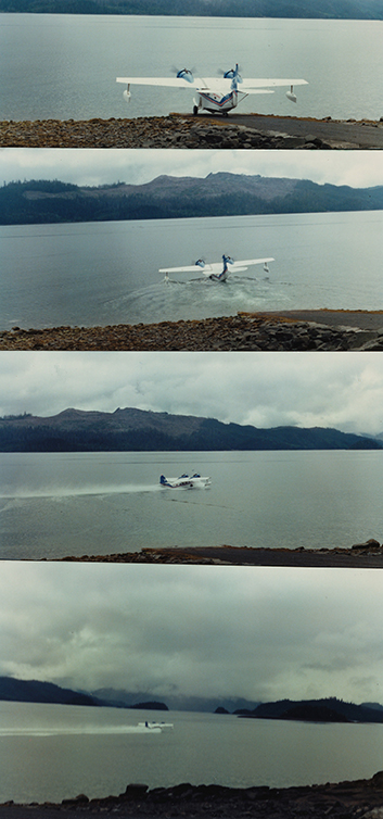 Haida Gwaii take-off.
