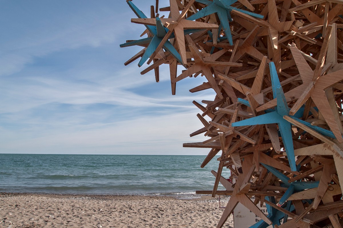 View of Toronto beach from Flow.