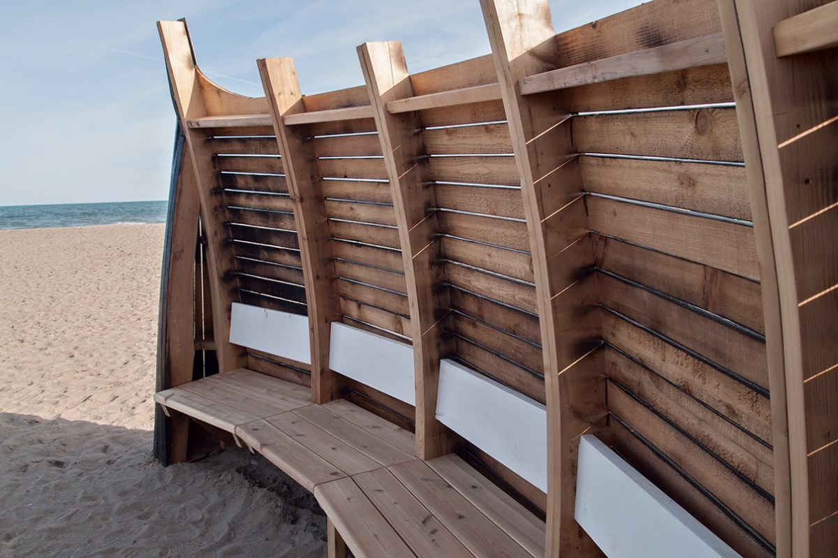 Fire Place inside wall.