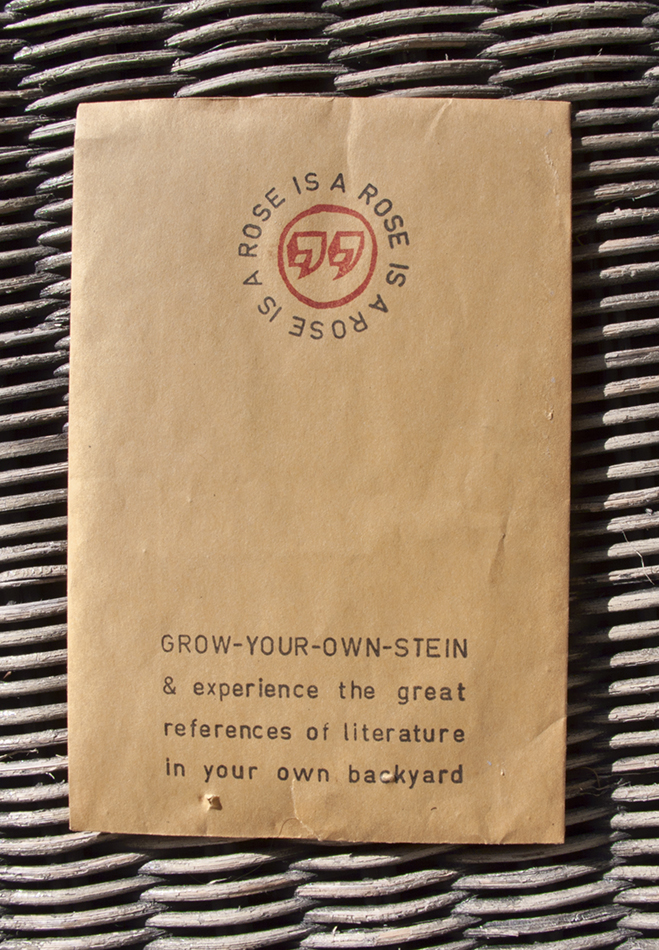 Grow your own Stein seed packet front.