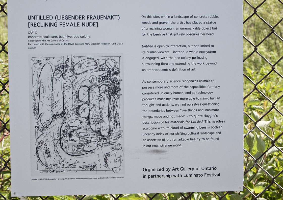 Untilled sculpture statement.