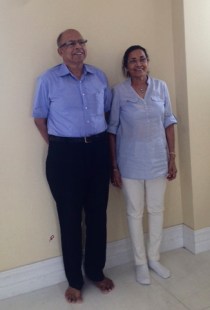 Gyan Chand Jain and wife Kachan