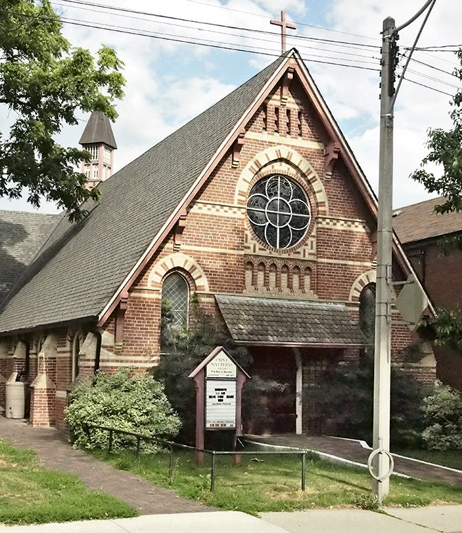 St. Matthias church.