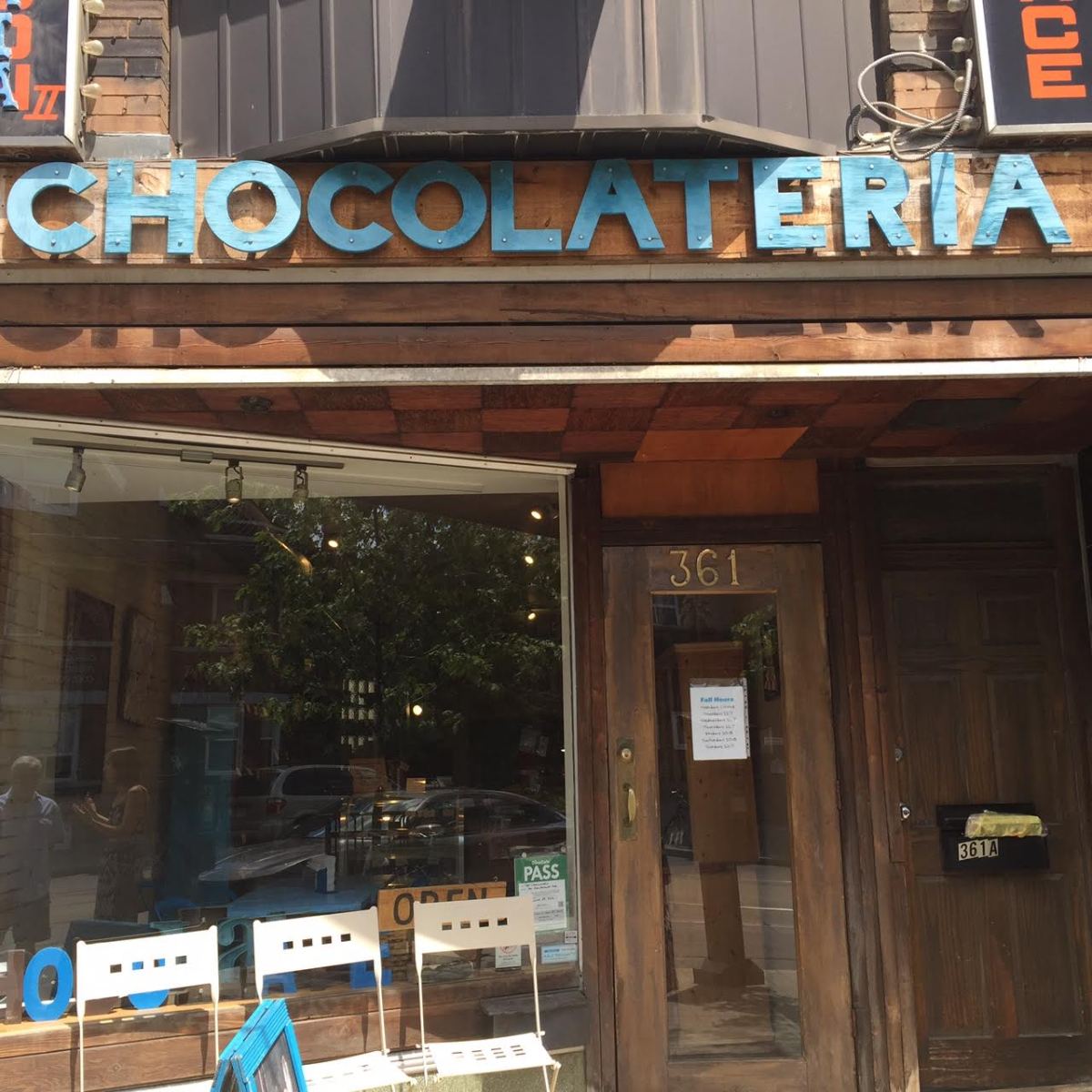 Chocolateria.