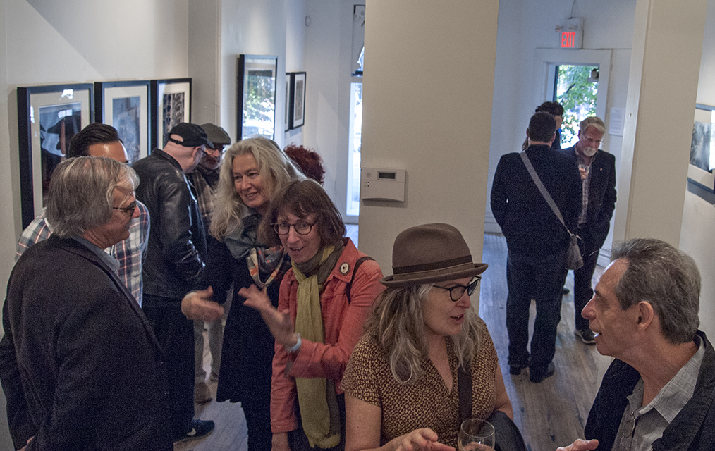 Havana opening, Vince in conversation.