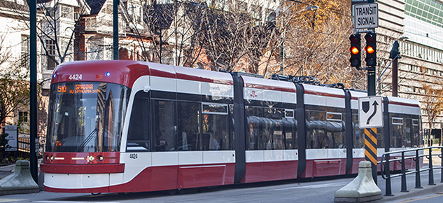 Spadina streetcar.