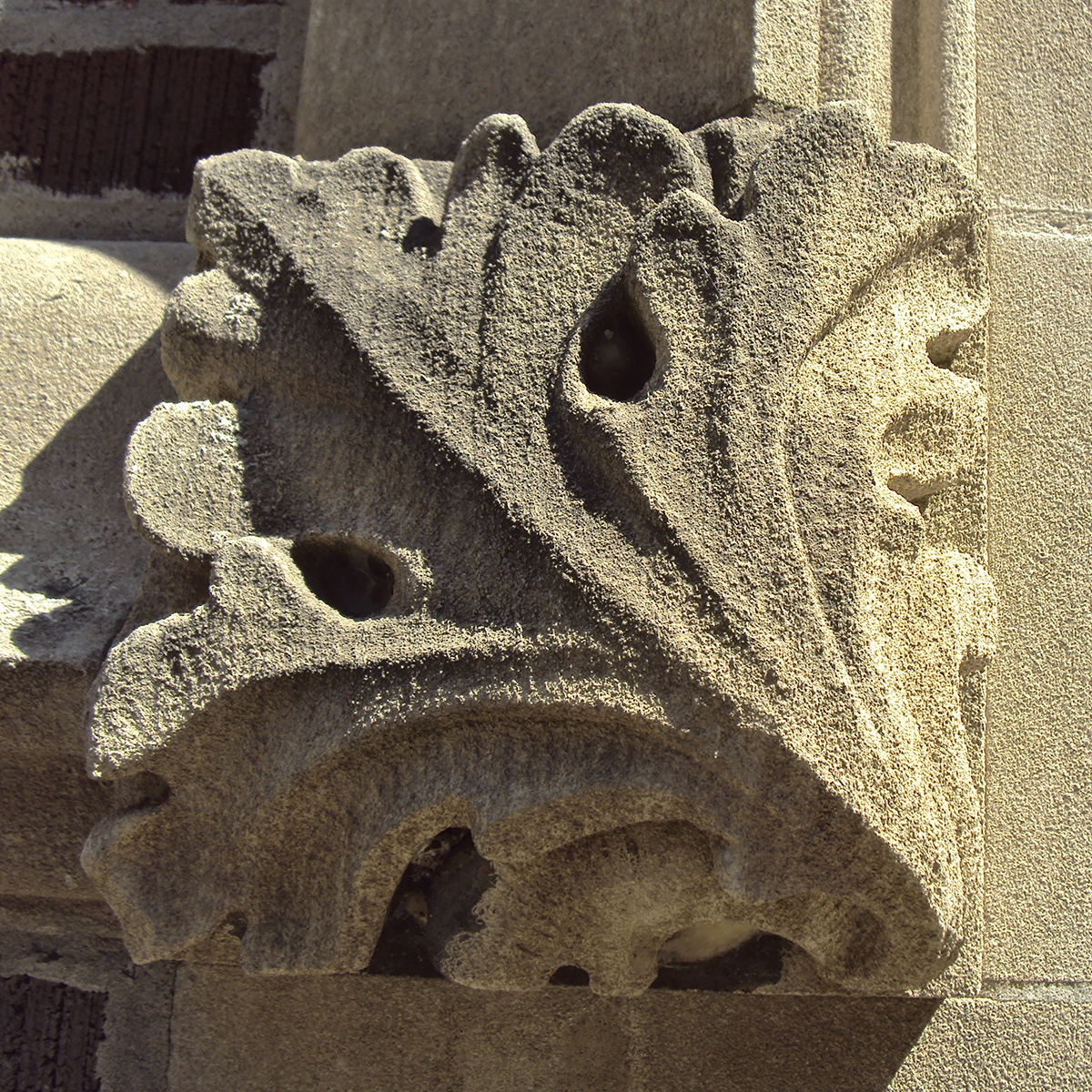 Leaf on Vaughan Rd Academy facade.