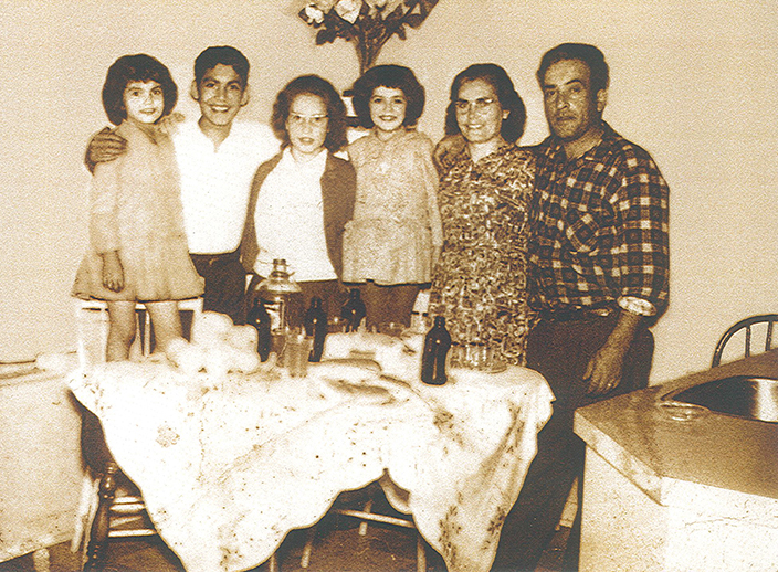 Marcie's family in Vancouver.