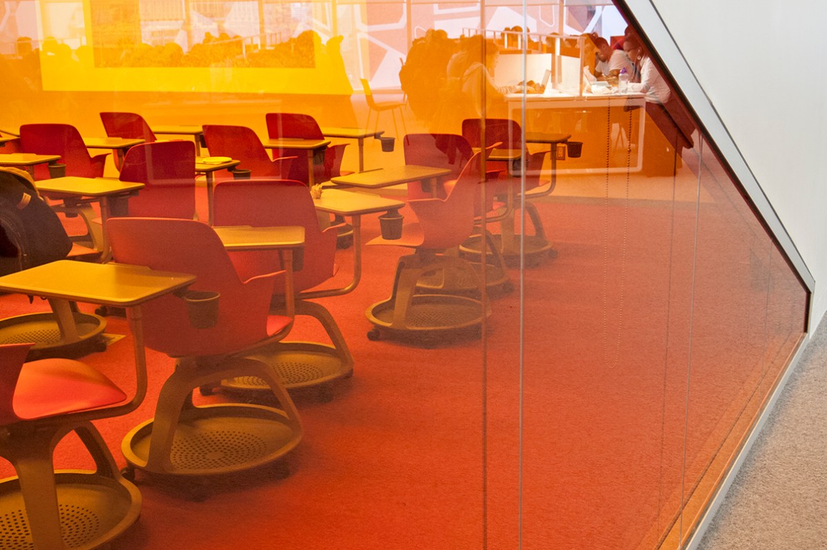 Classroom on the Sun floor at Ryerson.