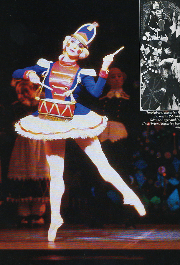 Corps de ballet drummergirl.