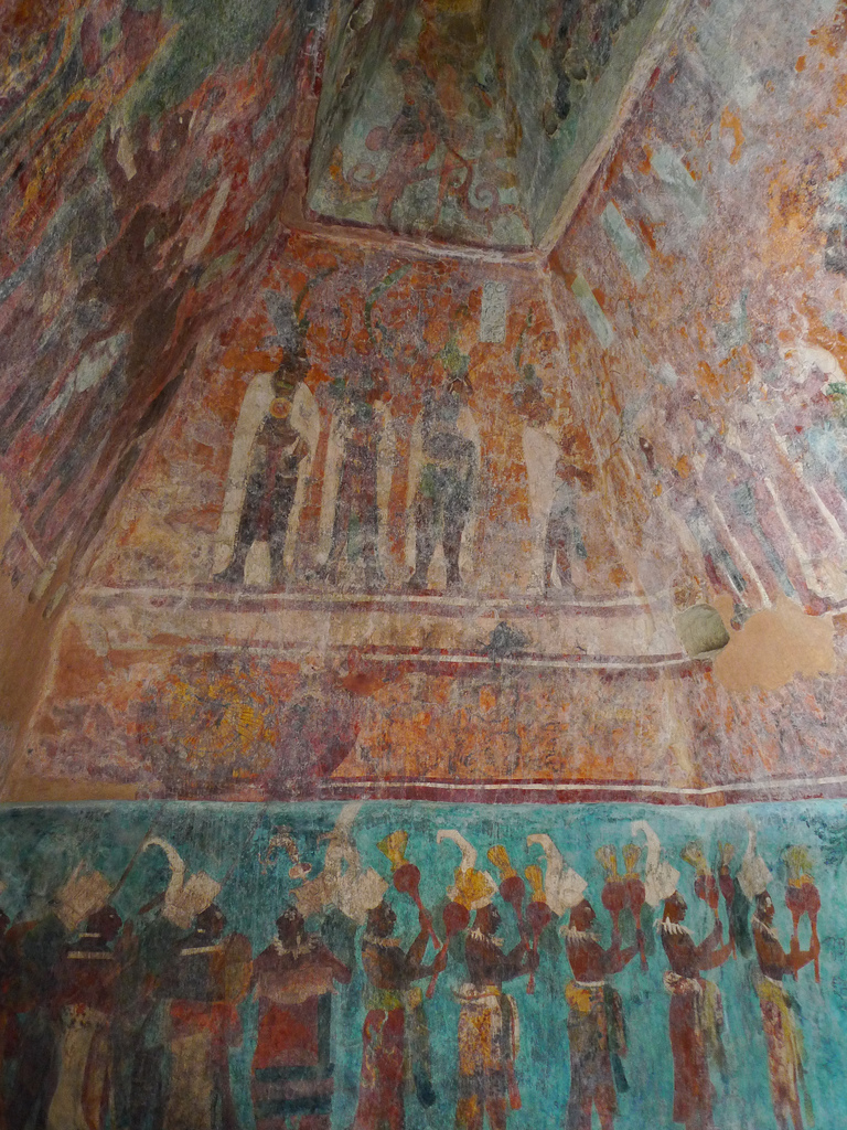 Mayan murals.