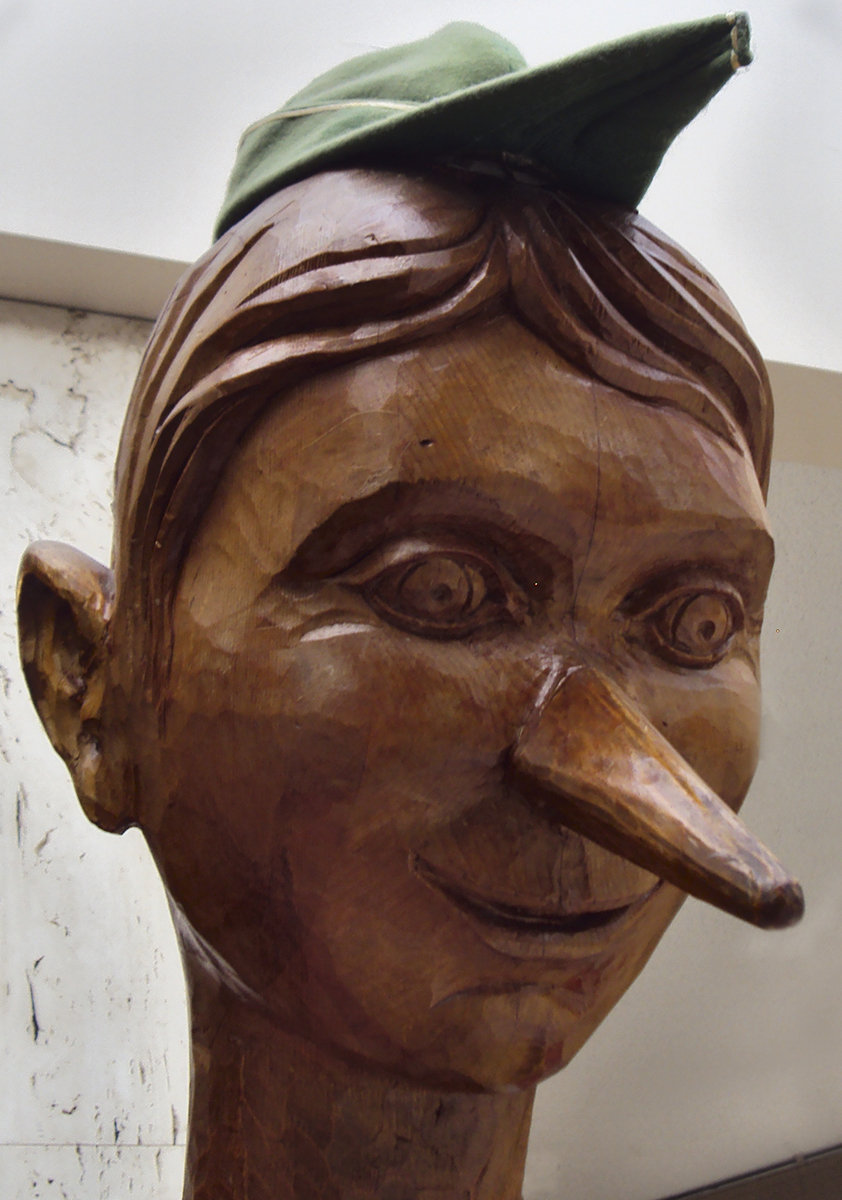 Pinocchio head.